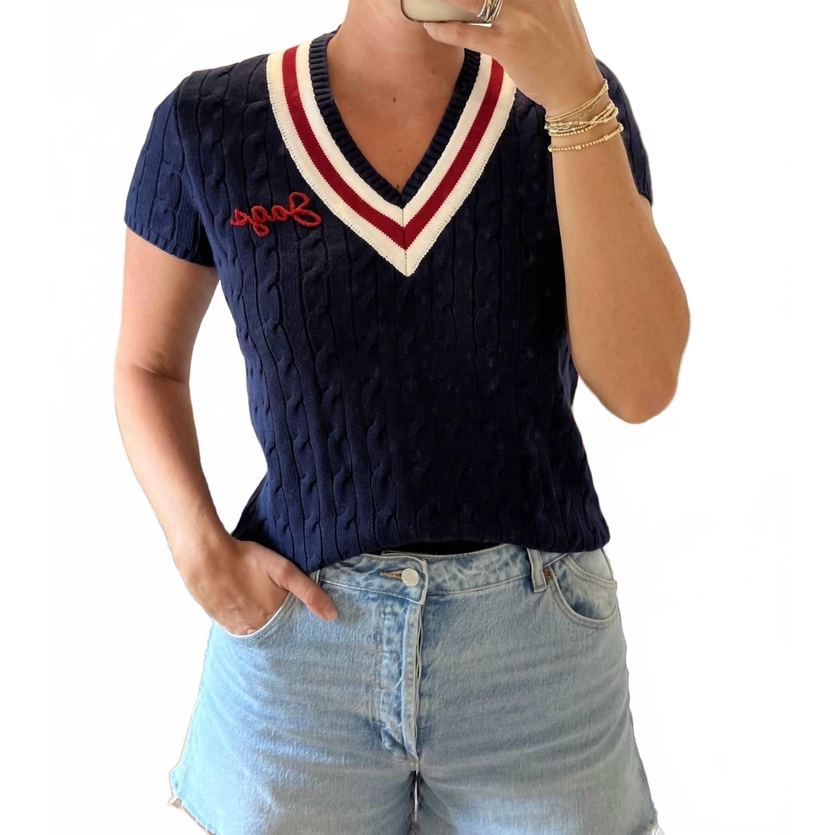 New Pink Pineapple 2025 South Alabama Sweater In Navy